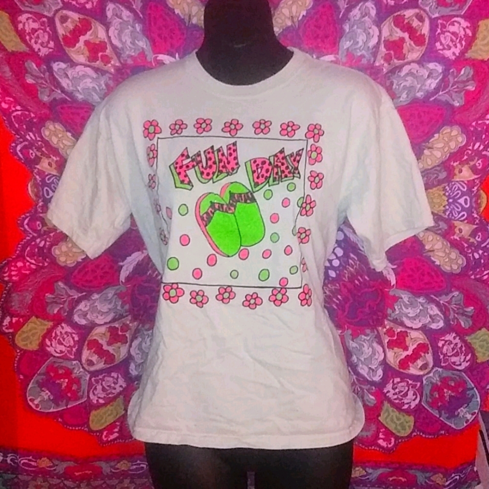 GIRLS fun-day tee L